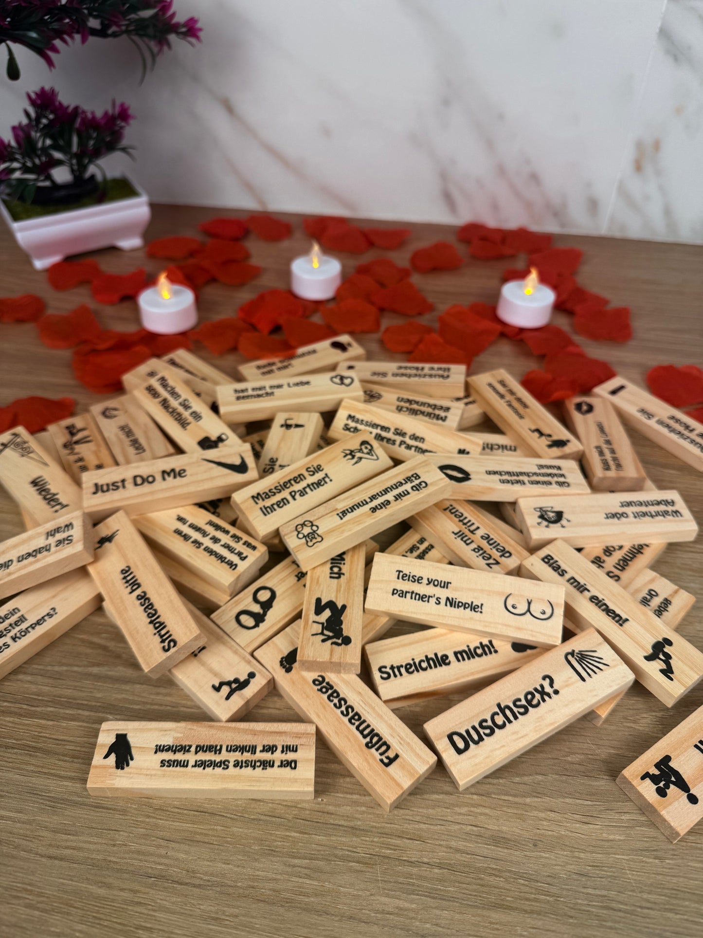 Scharfes Jenga